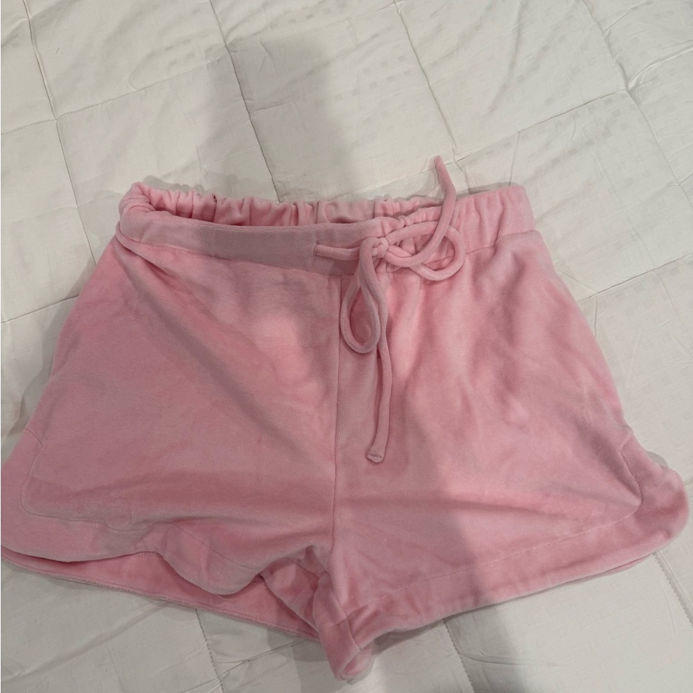 Pink Cropped Sweatshirt - Picture 2 of 3